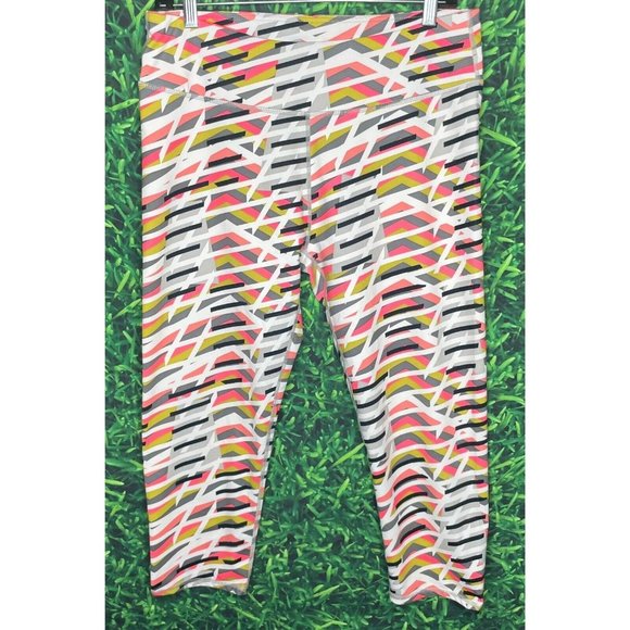 Fabletics Leggings Women’s Large Capri Mid-Rise Define PowerHold - Picture 1 of 4